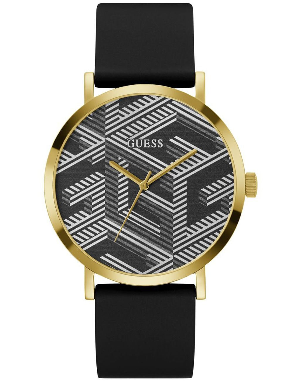 Guess GW0625G2 watch for man with a grey dial and silicone strap.