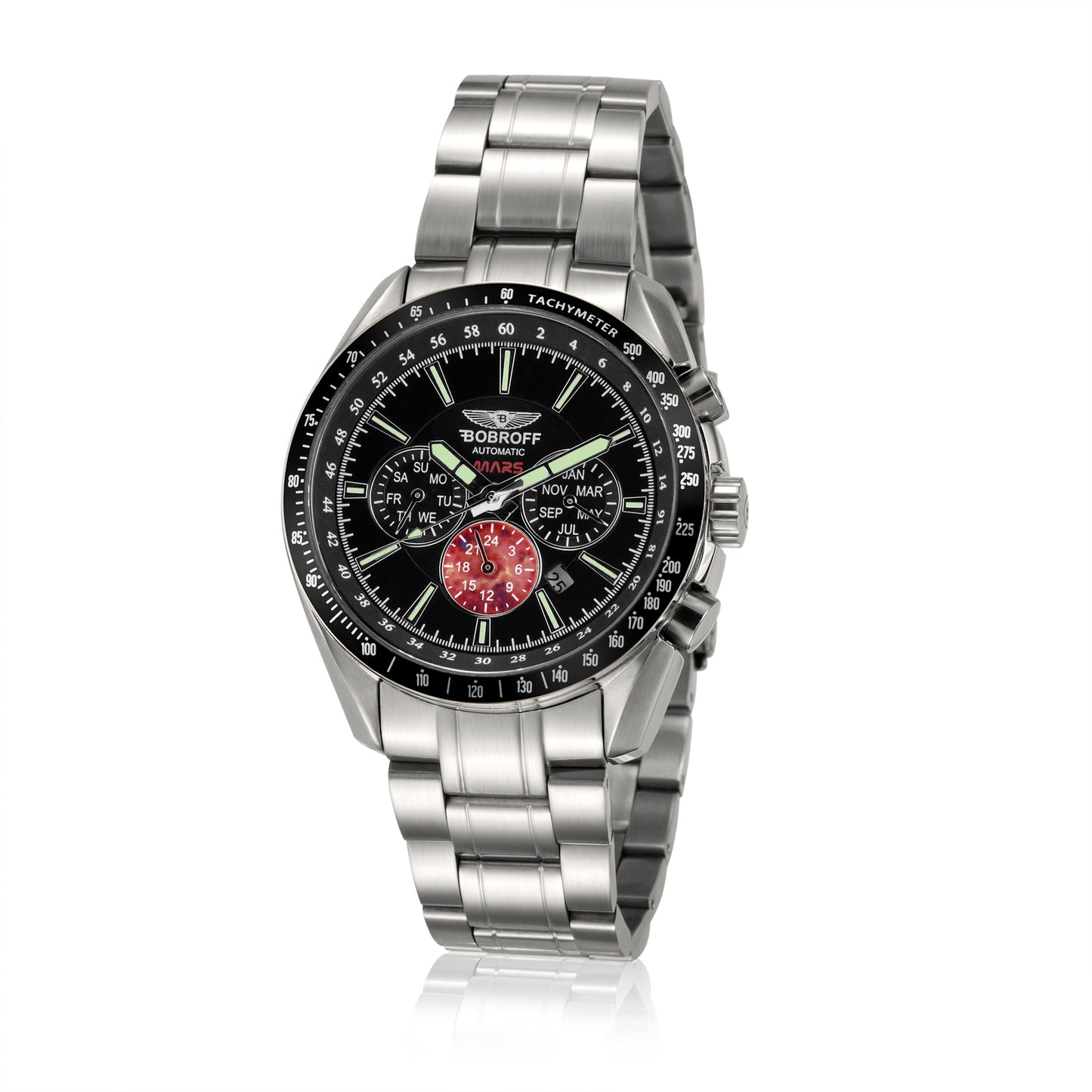 Bobroff BF0014 Men Watch 42mm 10ATM
