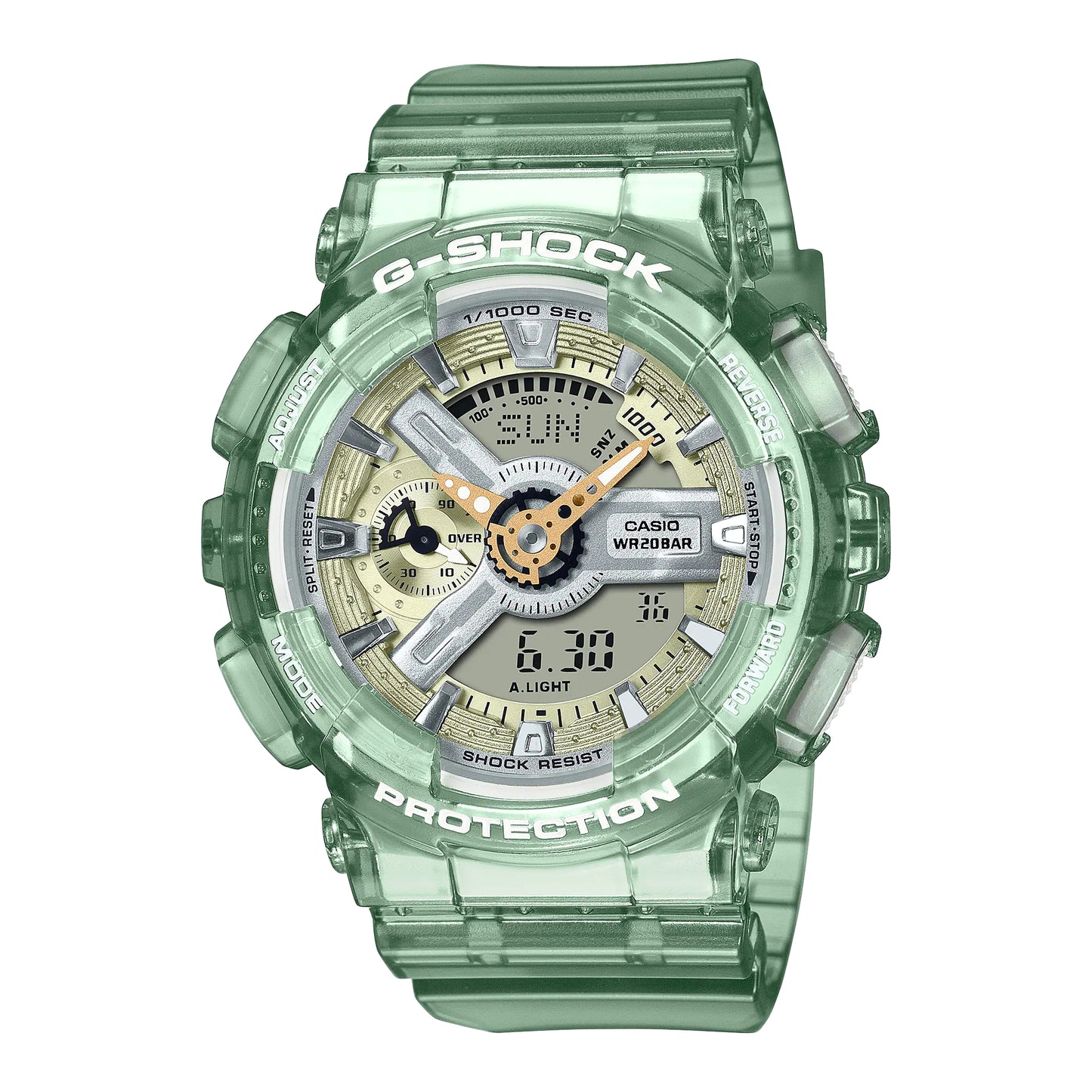 Casio GMAS110GS3AER Unisex Watch 49 mm 45.9 mm 15.8 mm 20ATM
