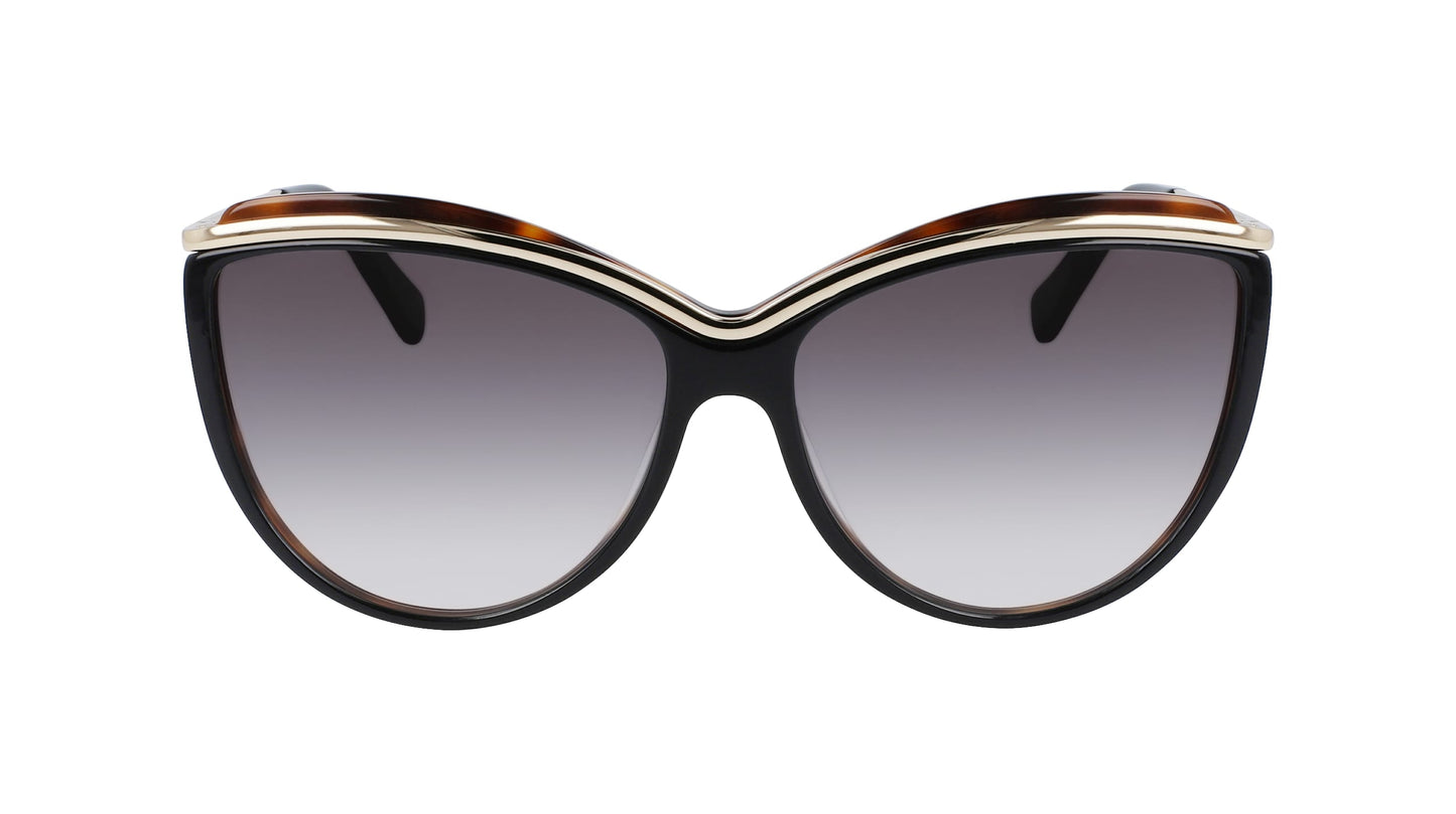 Longchamp LO676S-010 Sunglasses Women 60/15/140