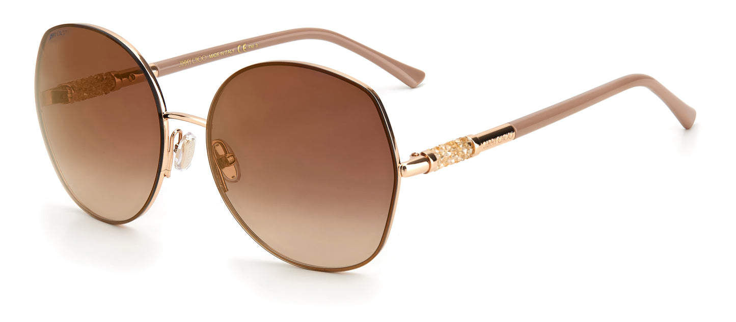 Jimmy choo MELY-S-BKU-JL Sunglasses Women 60/17/140