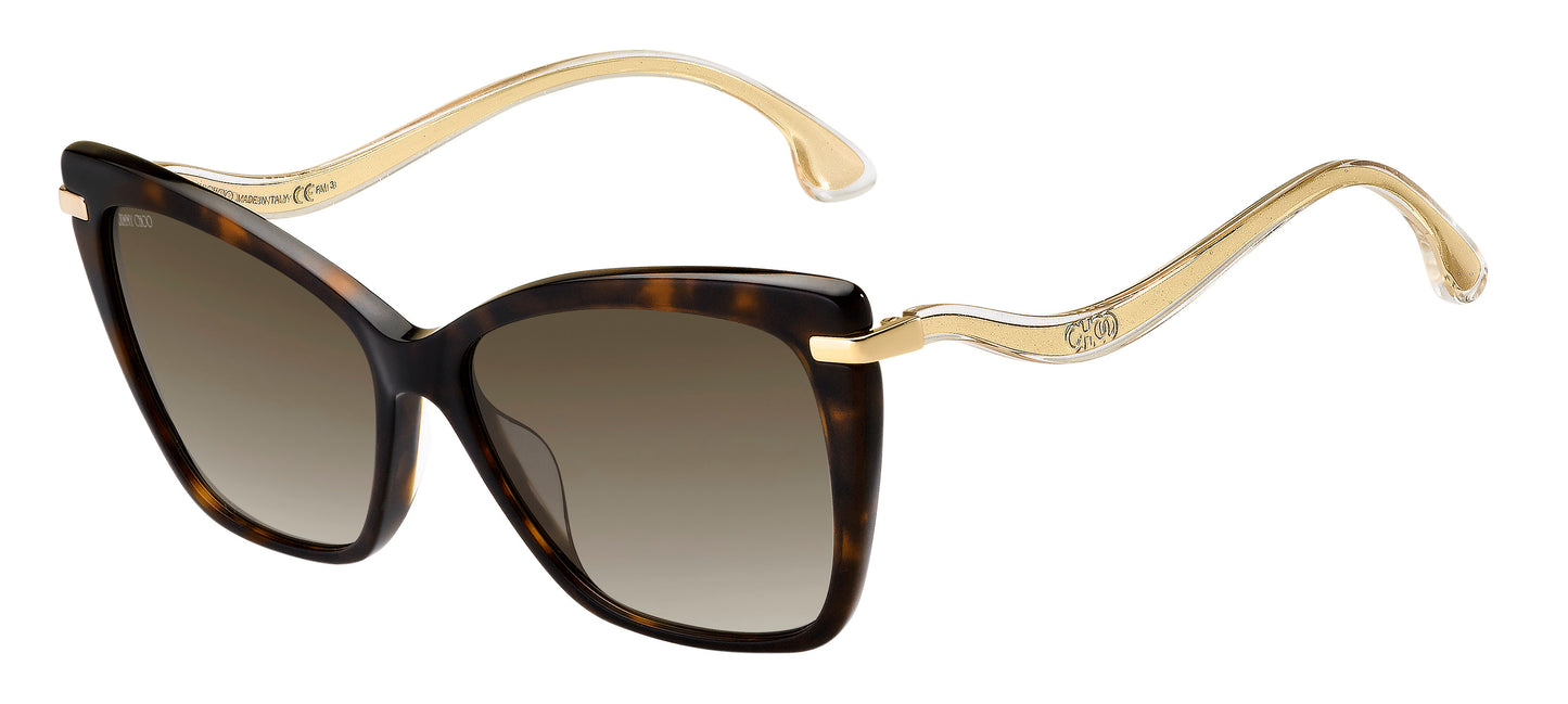 Jimmy choo SELBYGS086HA Sunglasses Women 57/16/145