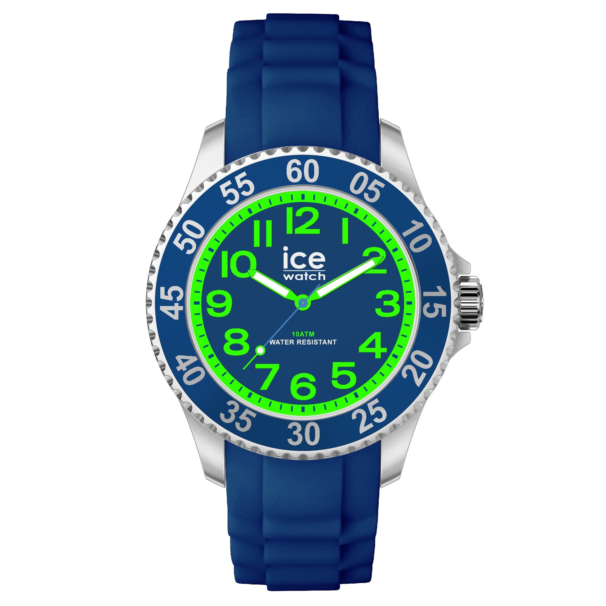 Ice 20362 watch for man with a blue dial and silicone strap.