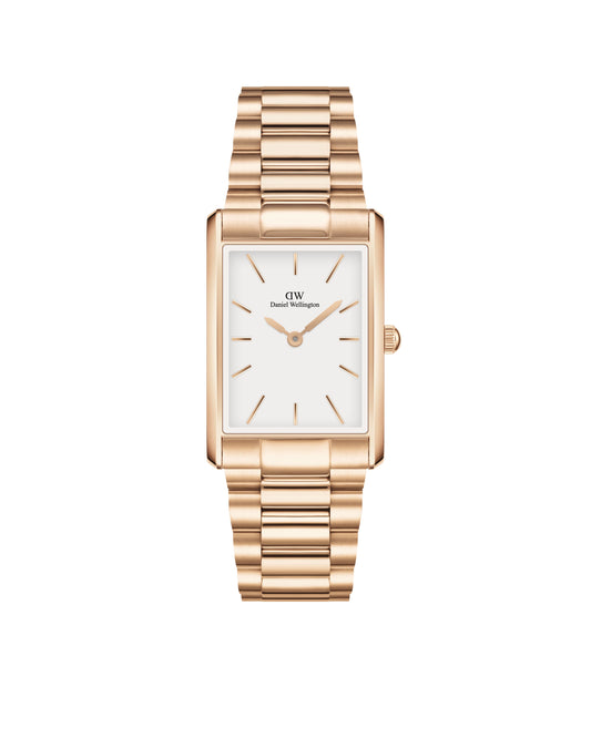 Daniel Wellington DW00100702 watch for women with a white dial and stainless steel strap.