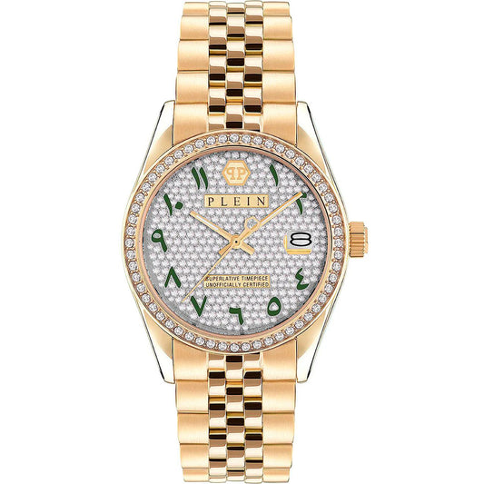 Philipp Plein PW2BA0223 watch for women with a grey dial and stainless steel strap.