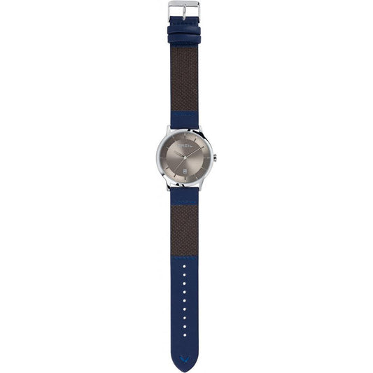 Breil TW1739 watch for man with a grey dial and fabric strap.