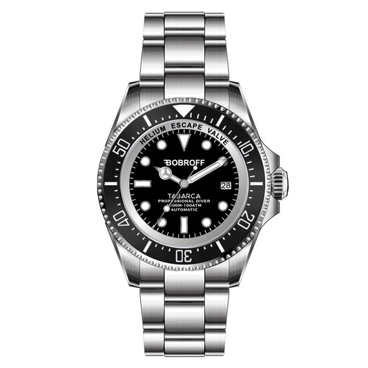 Bobroff BF001 Men Watch 44mm 100ATM
