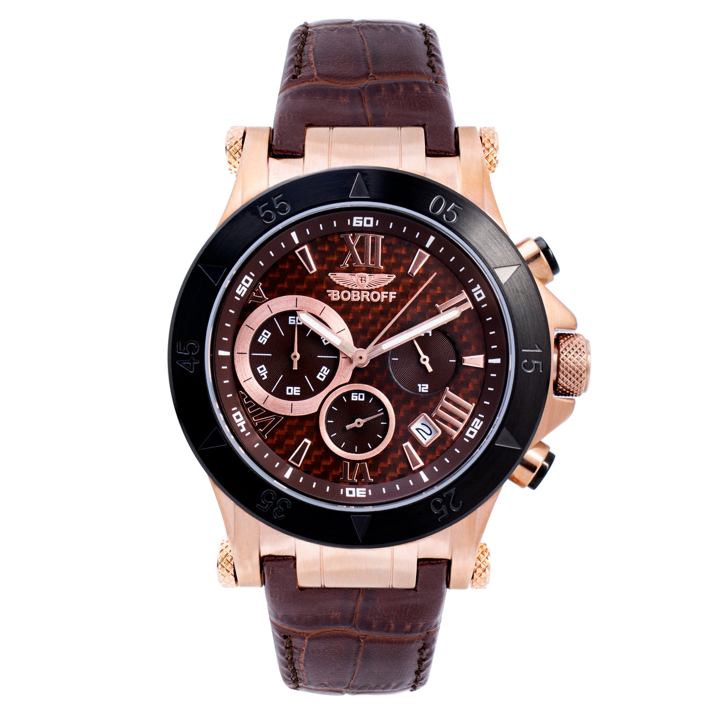 Bobroff BF1001M65 Men Watch 44mm 10ATM