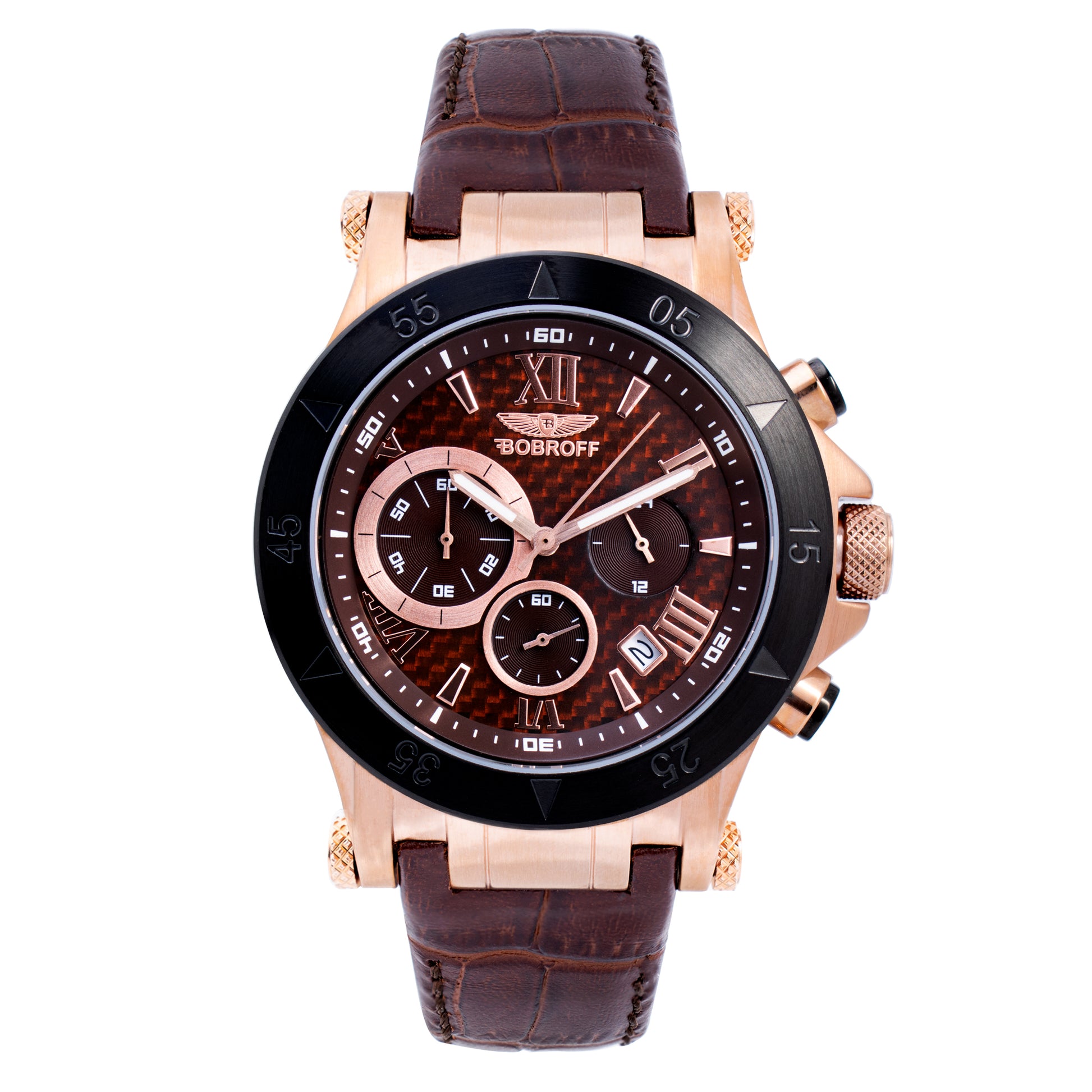 Bobroff BF1001M65 Men Watch 44mm 10ATM