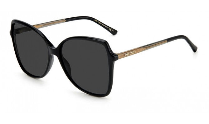Jimmy choo FEDE-S-807-BLACK Women Sunglasses 59/16/145