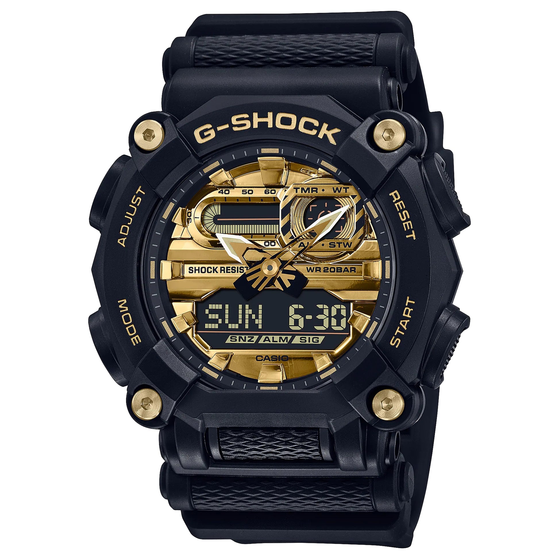 Casio GA900AG1AER Unisex Watch 52.8 mm 49.5 mm 16.9 mm 20ATM
