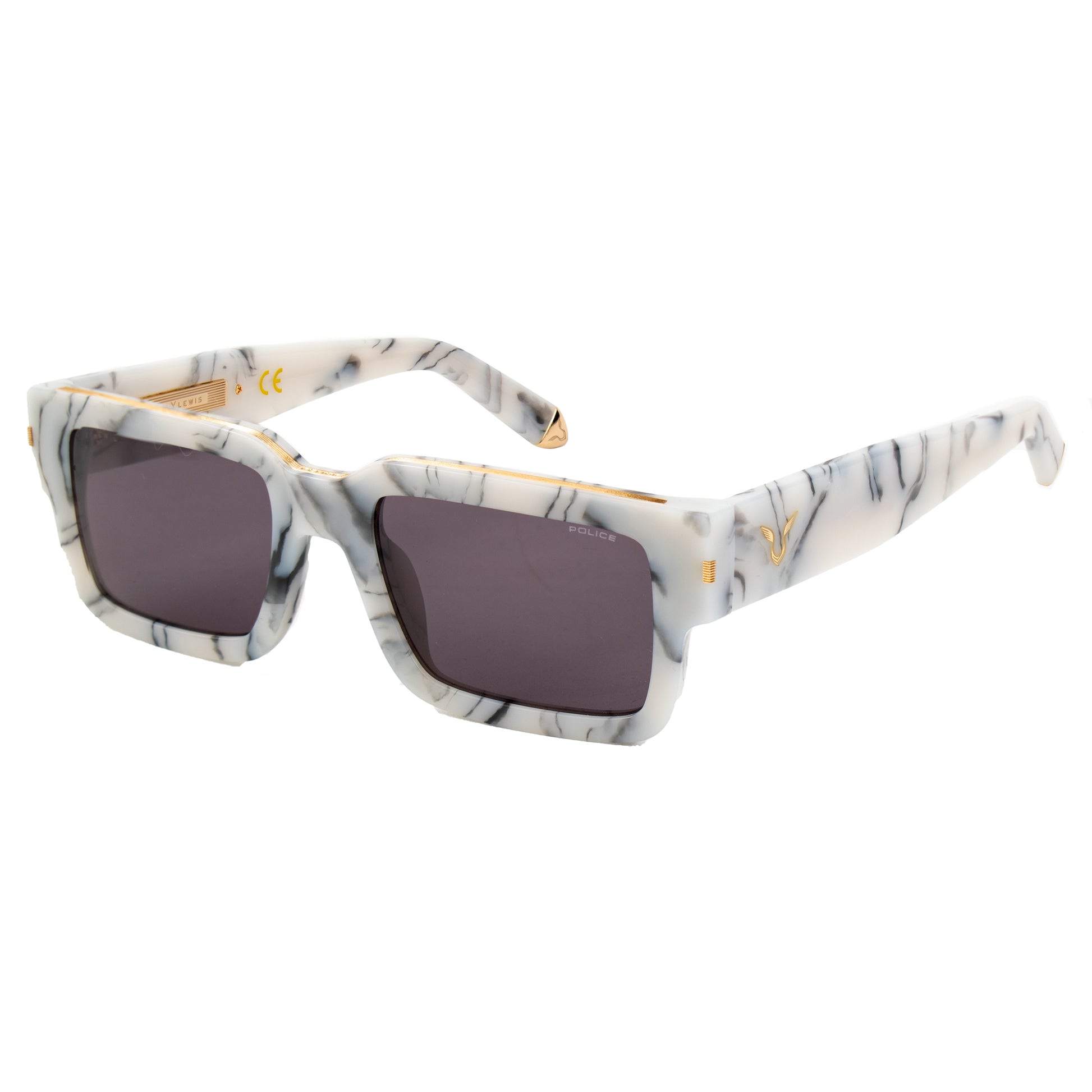 Police SPLE145309YL Sunglasses Men 53/20/145