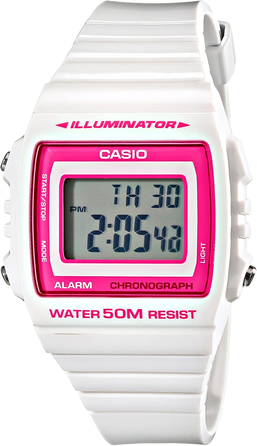 Casio W-215H-7A2V Women Watch 38mm 5ATM